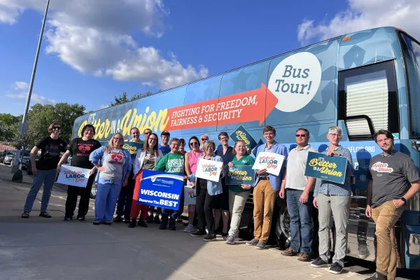 AFL-CIO Bus Tour
