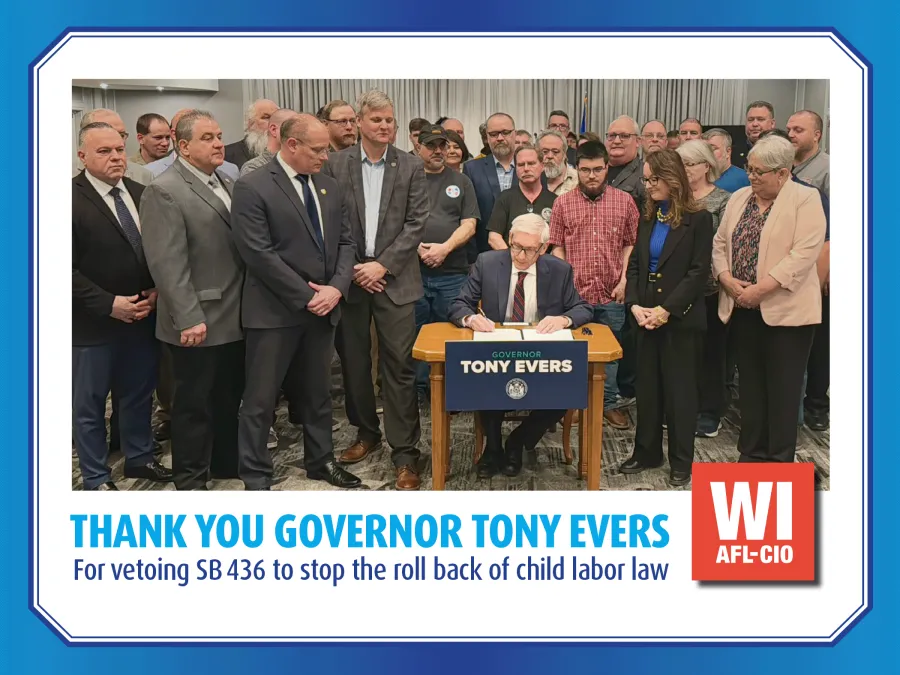Thank You Card for Governor Evers